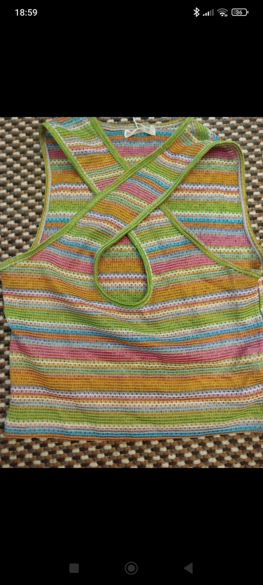 Top crop Stradivarius t.l